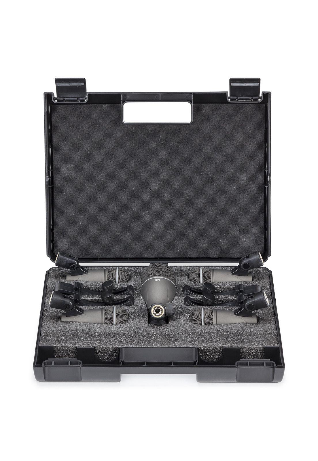 Set De 5 Micrófonos Para Batería Samson Dk705-2