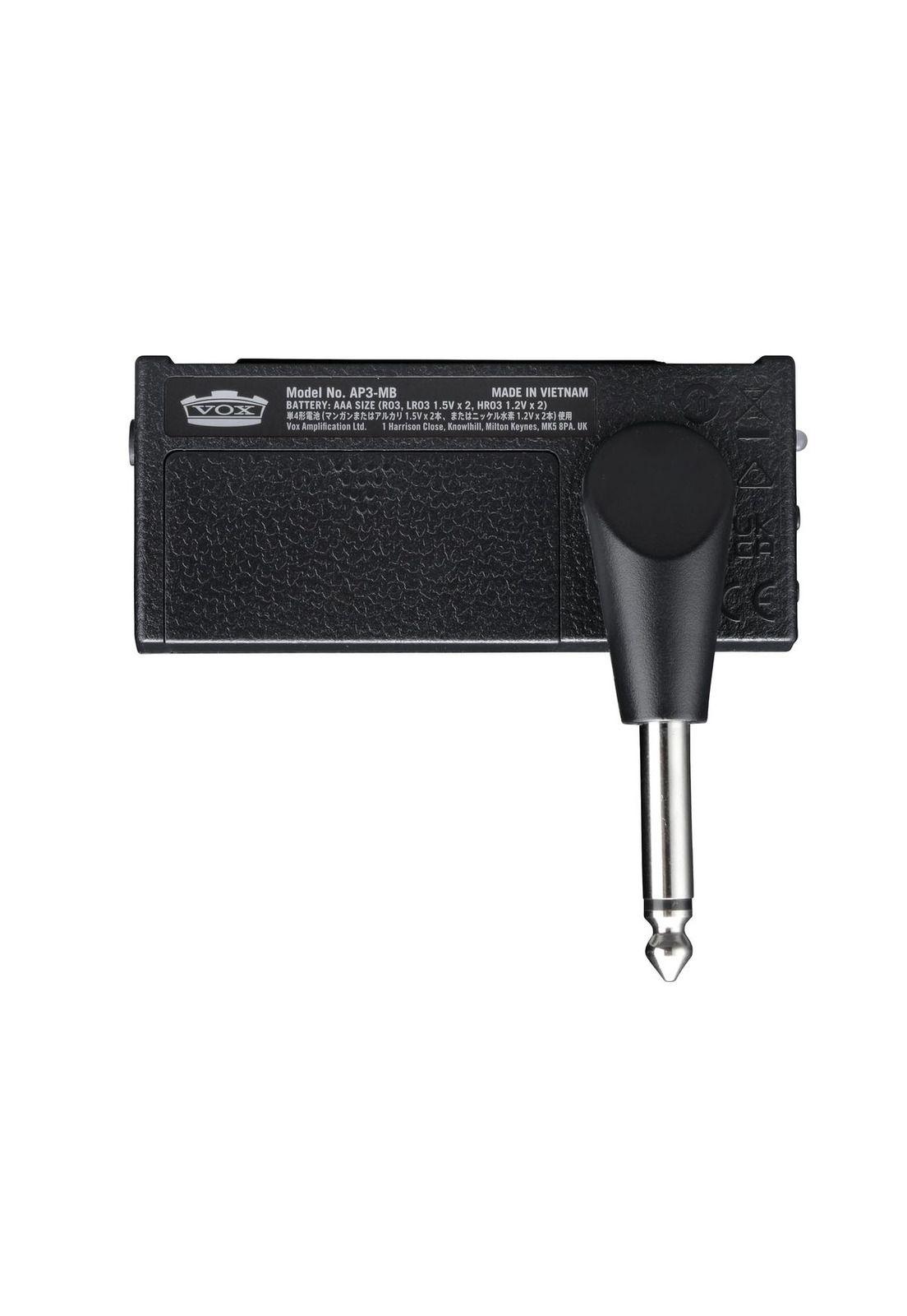 Amplificador de audífonos para bajo VOX AMPLUG 3 Modern Bass-4