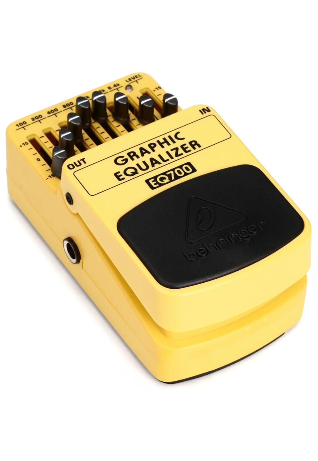 Pedal Ecualizador Gráfico para Guitarra Behringer EQ700-3