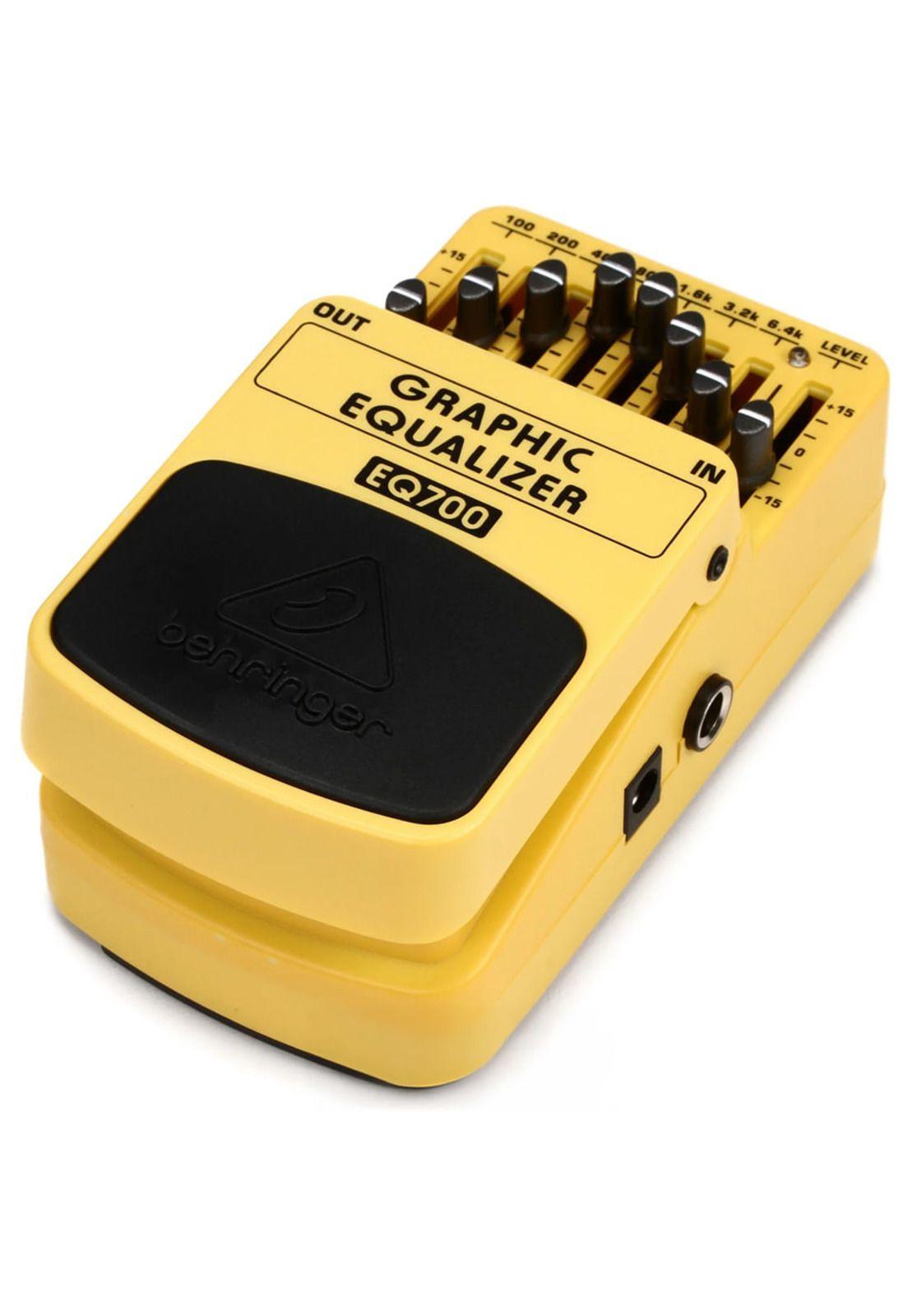 Pedal Ecualizador Gráfico para Guitarra Behringer EQ700-5