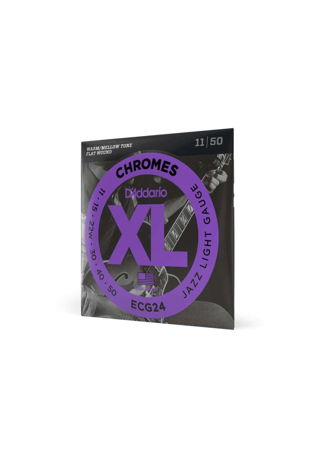 Cuerdas para guitarra eléctrica Daddario 11-50 ECG24-3