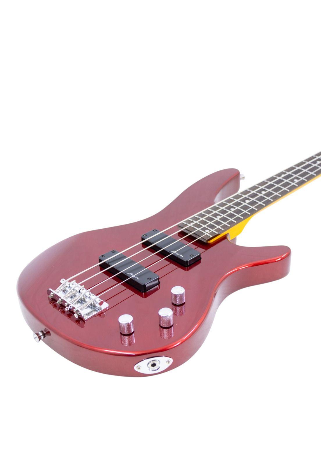 Bajo Eléctrico Freeman AP Series E84 - Wine Red-4