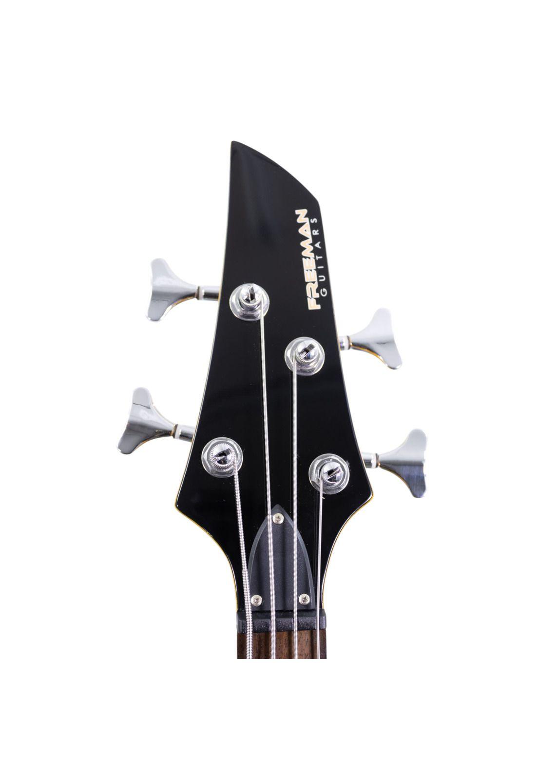 Bajo Eléctrico Freeman AP Series E84 - Wine Red-5