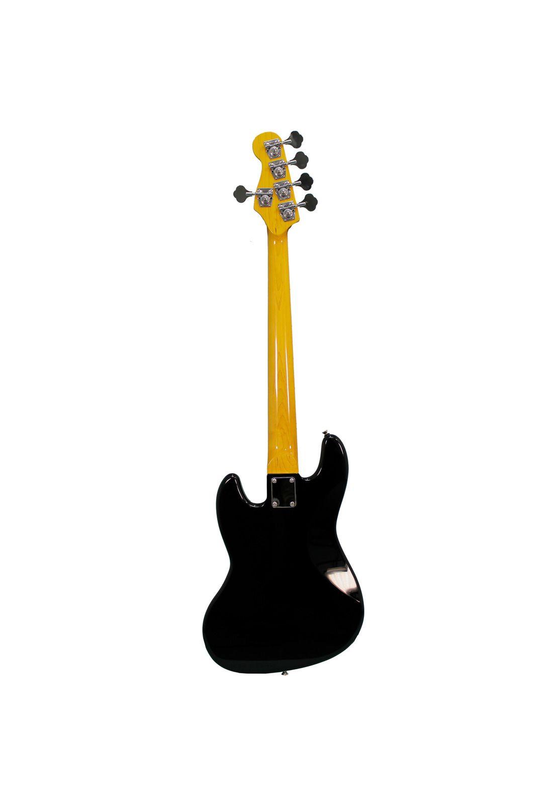 Bajo eléctrico  de 5 cuerdas Freeman JB5MP Negro Jazz Bass-2