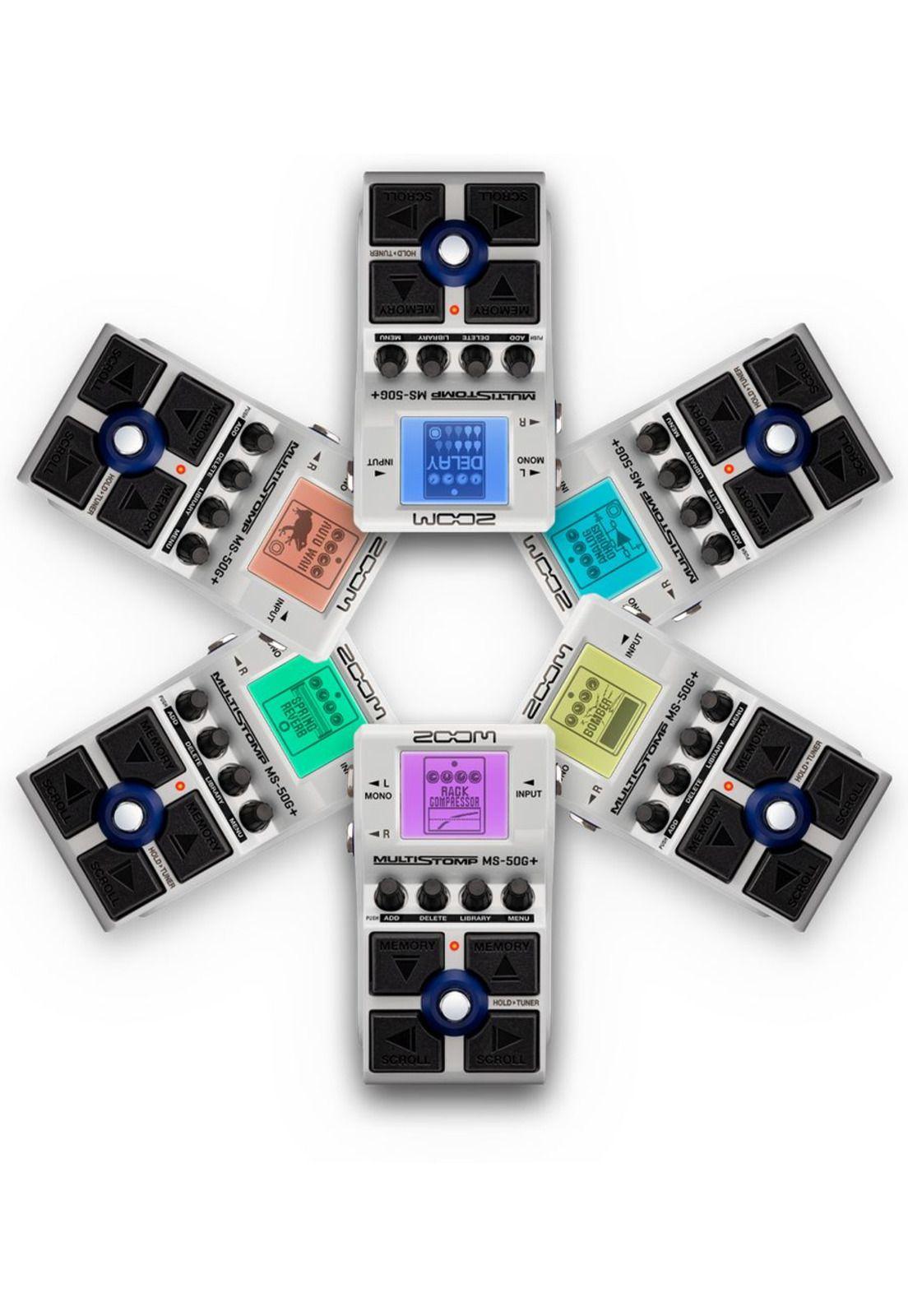 Pedal multiefecto Zoom Multistomp MS-50G+-7