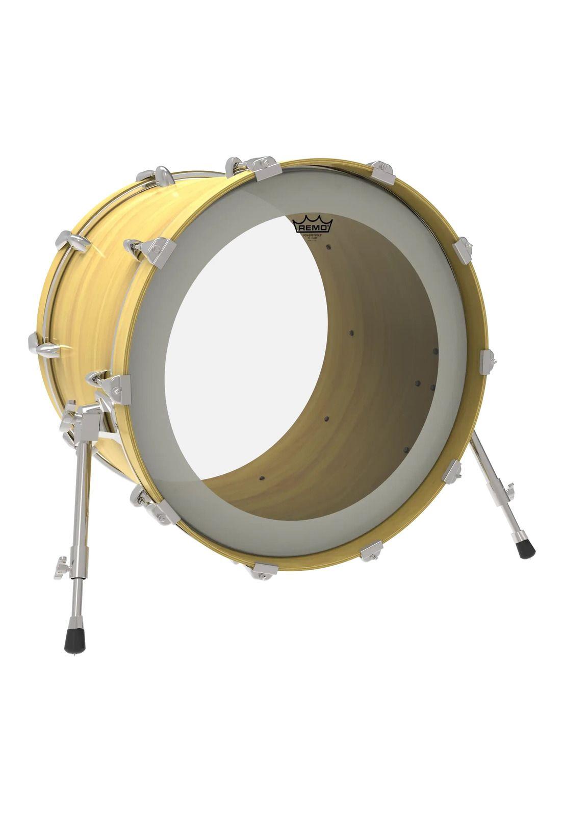 Parche Remo para Bombo 20" Powerstroke Clear P4-1320-C2-1