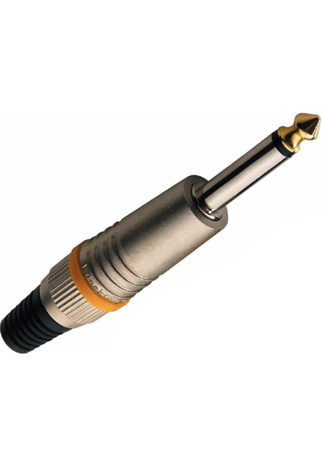 Conectore jack 1/4 pulg. stéreo Rockbag RCL10003M-2