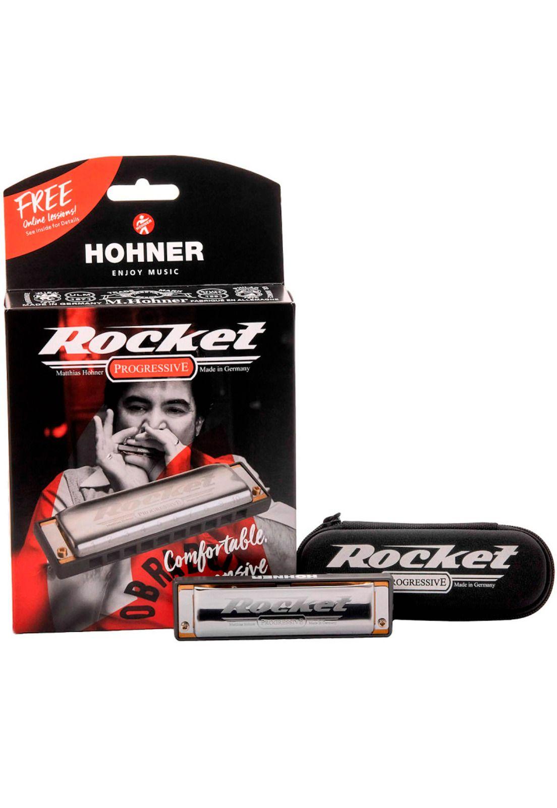 Armónica Hohner Rocket diatónica Bb Alemana-3