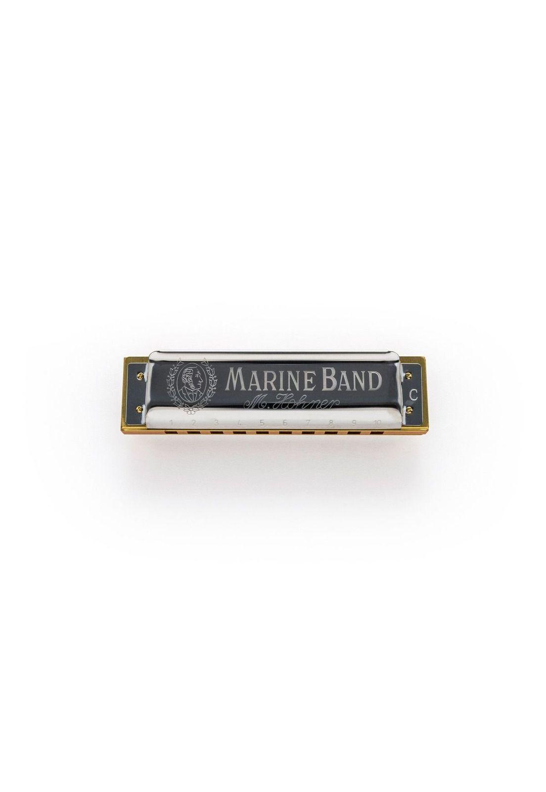 Armónica Hohner Marine Band 1896/20 Classic Diatónica Db-3