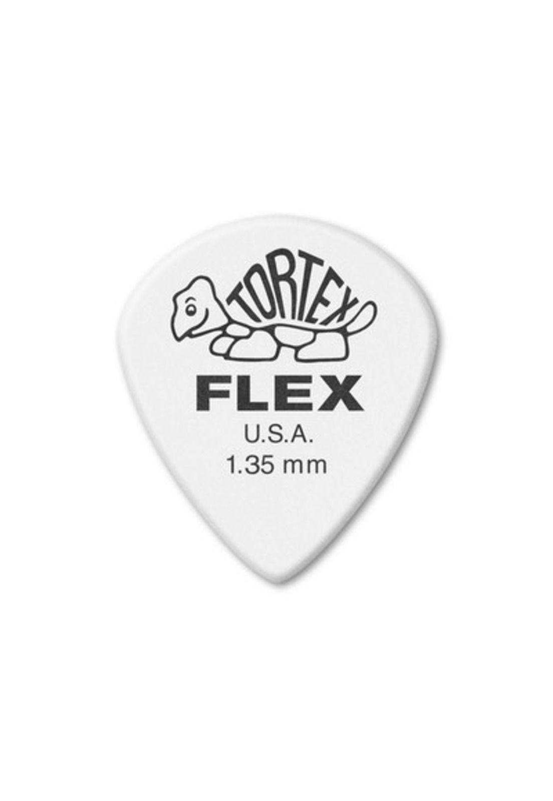Pack uñetas Dunlop TORTEX FLEX JAZZ III XL 1.35MM-0