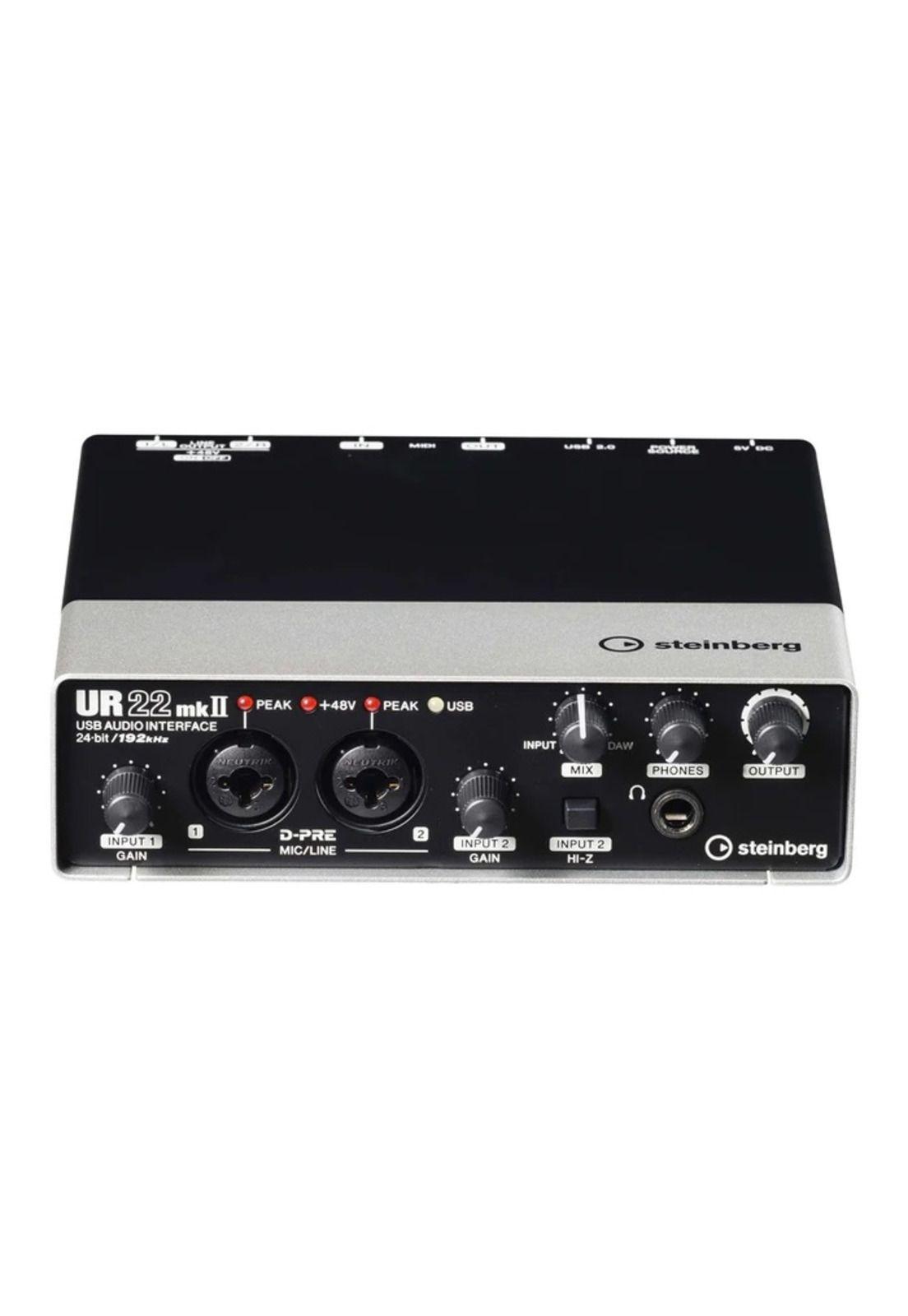 INTERFAZ DE AUDIO STEINBERG UR22 MKII 2X2 USB-2