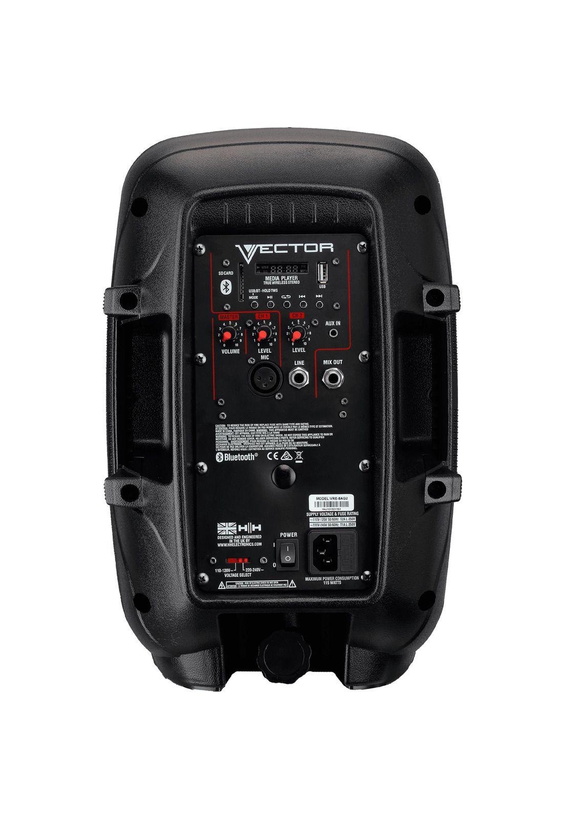 Caja Activa HH Electronics VRE-8A 90 watts-3