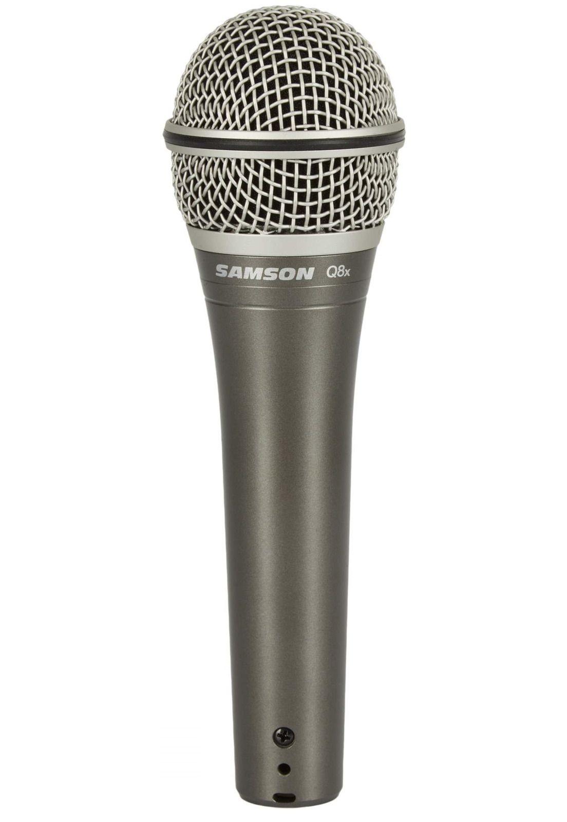Micrófono Dinámico Supercardiode Samson Q8x-2
