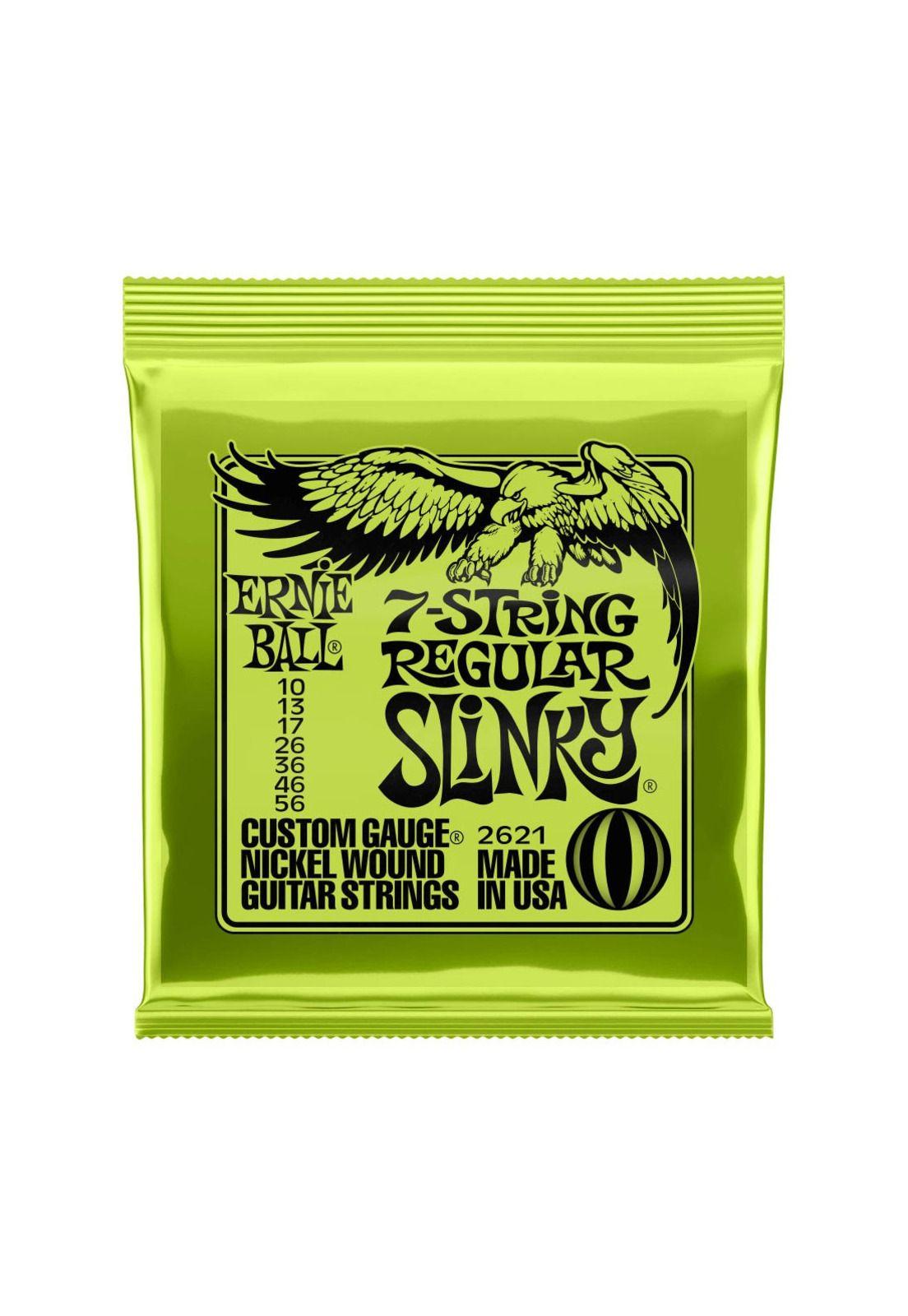 Set Cuerdas guitarra eléctrica Ernie Ball 2621 7 Regular-0