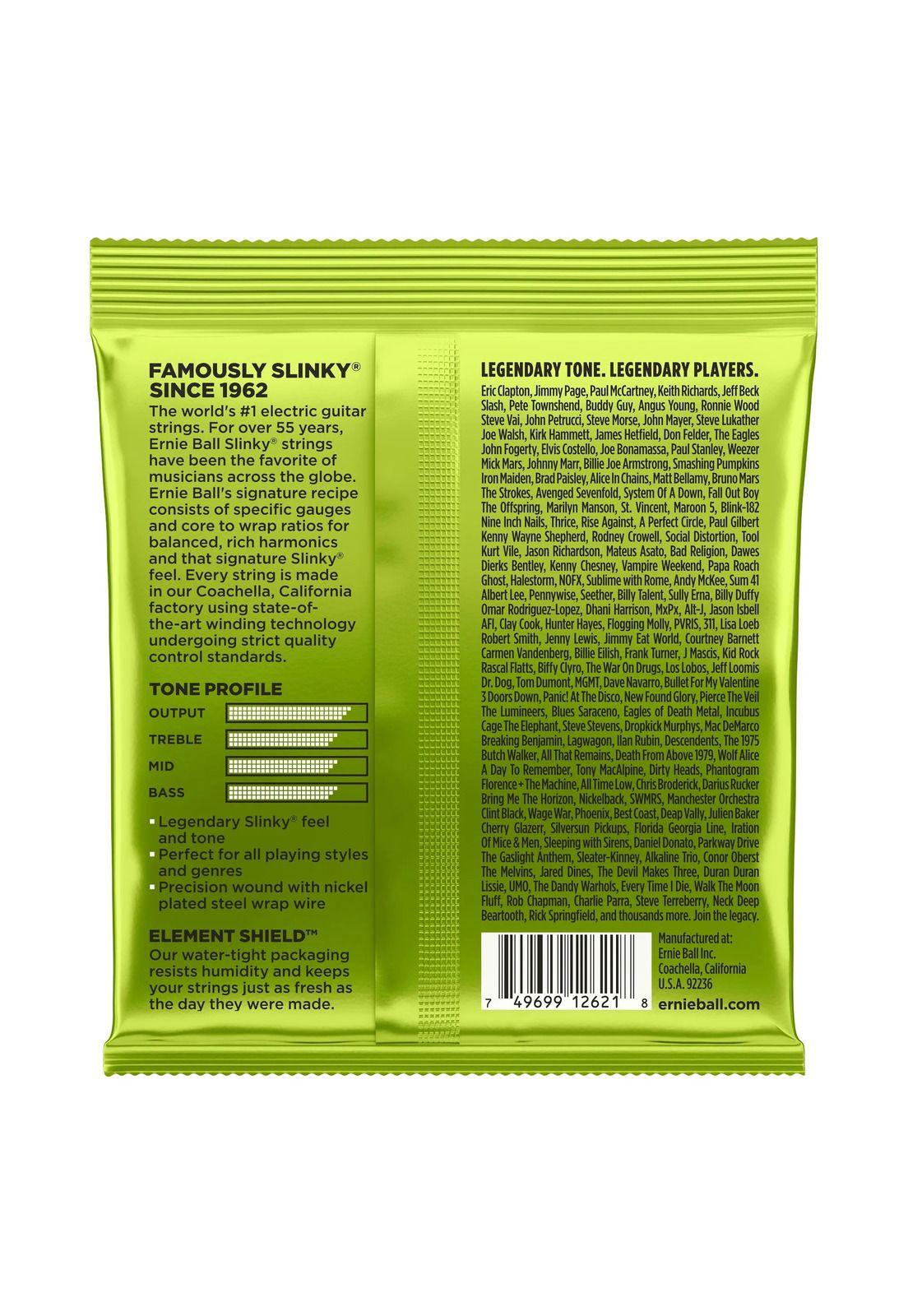 Set Cuerdas guitarra eléctrica Ernie Ball 2621 7 Regular-1