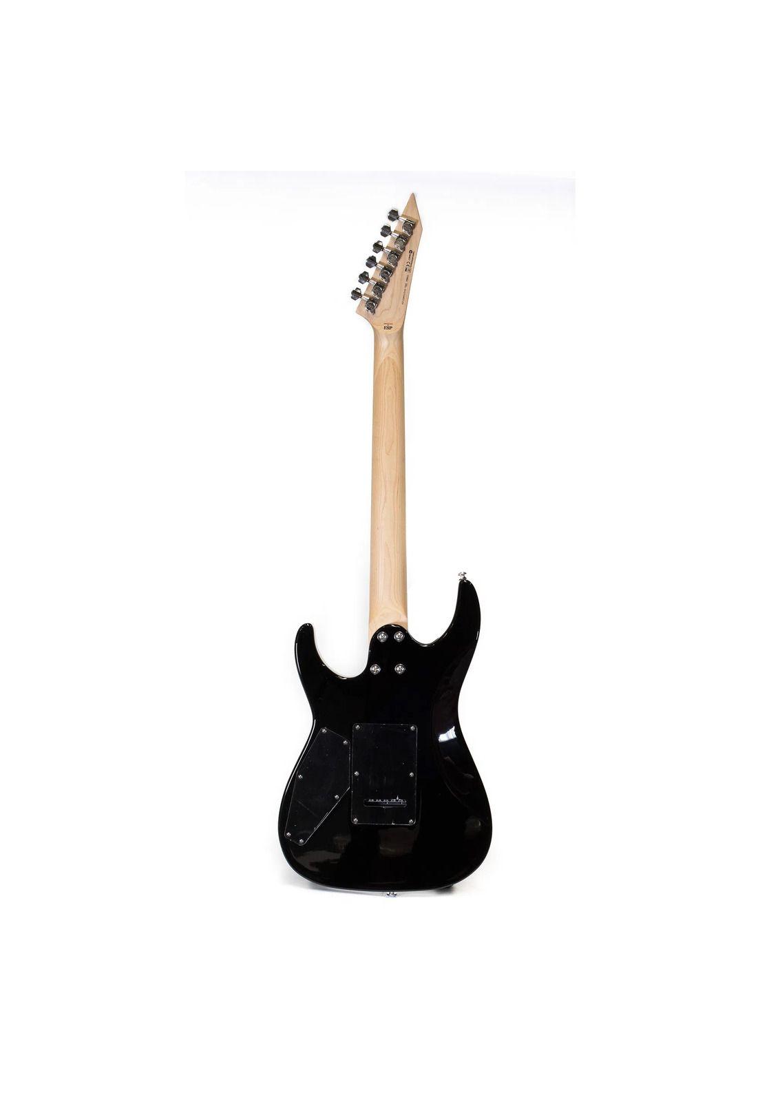 Guitarra eléctrica Ltd LXMT130BLK negra-2