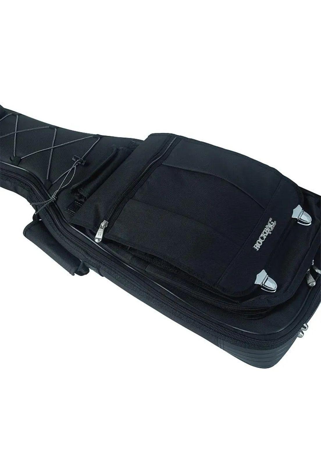 Funda Acolchada de Guitarra Eléctrica Rockbag RB20806B BK-2