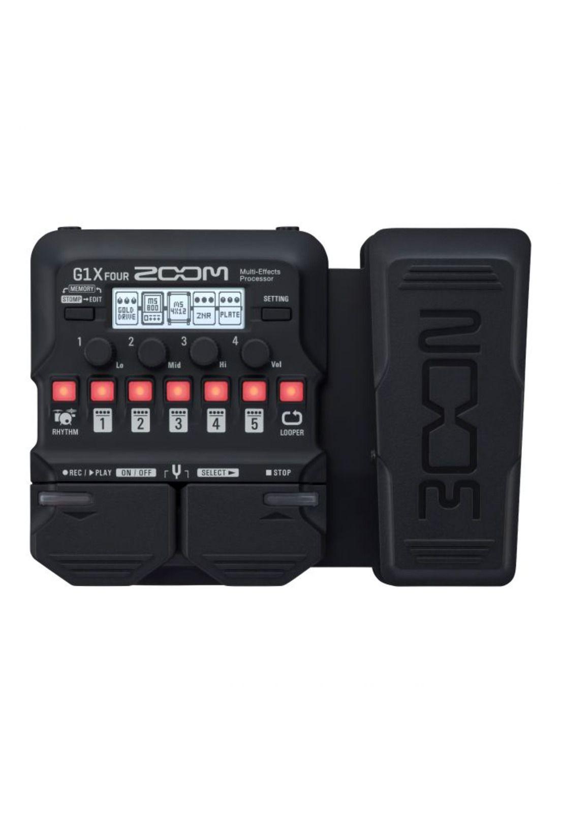 Pedalera multiefecto Zoom G1X FOUR-0