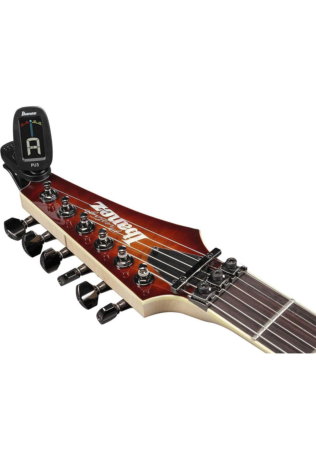 Afinador Cromático De Pinza Ibanez Pu3 Negro-3