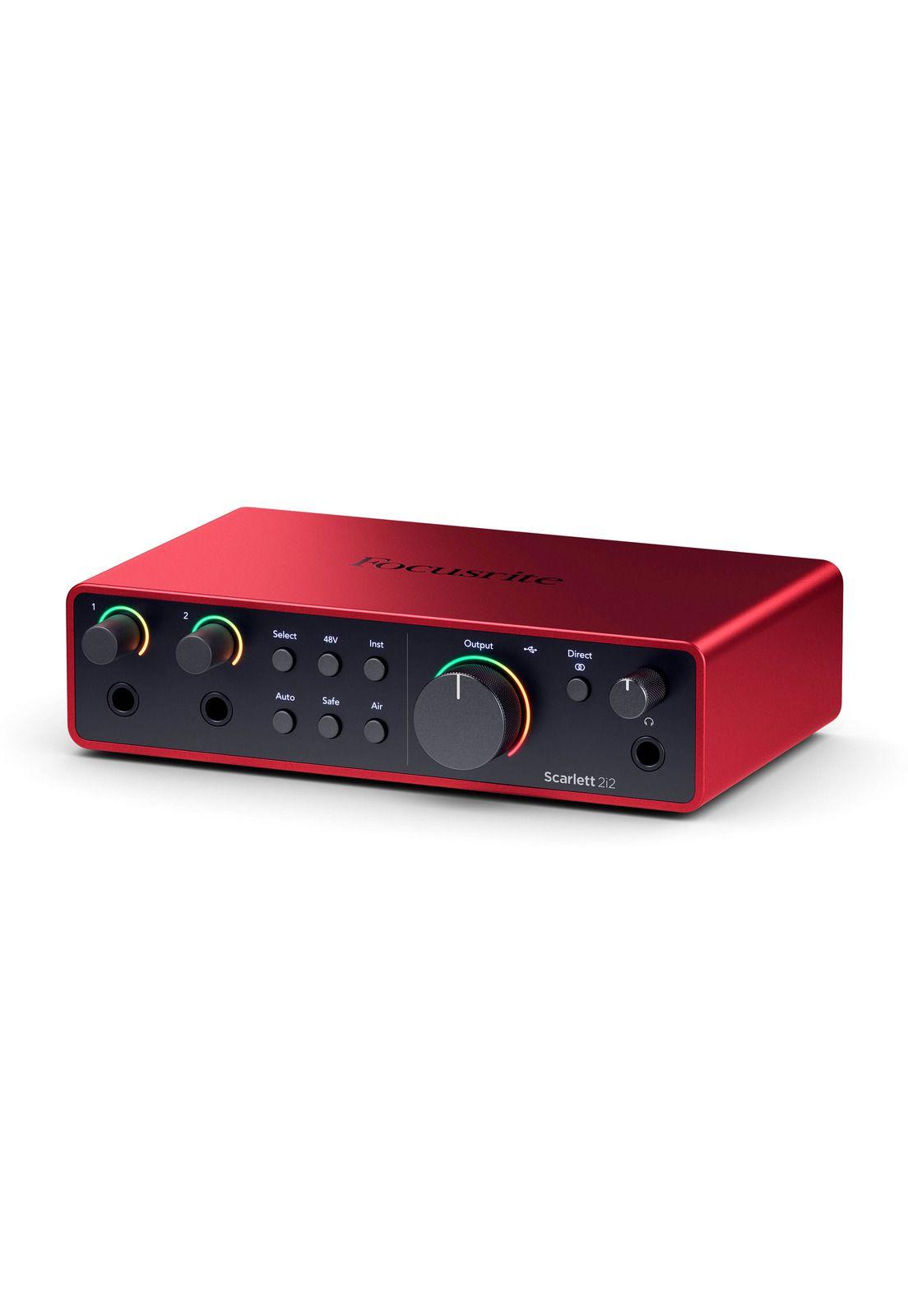 Interfaz de audio Focusrite Scarlett 2i2 4ta Generación-1
