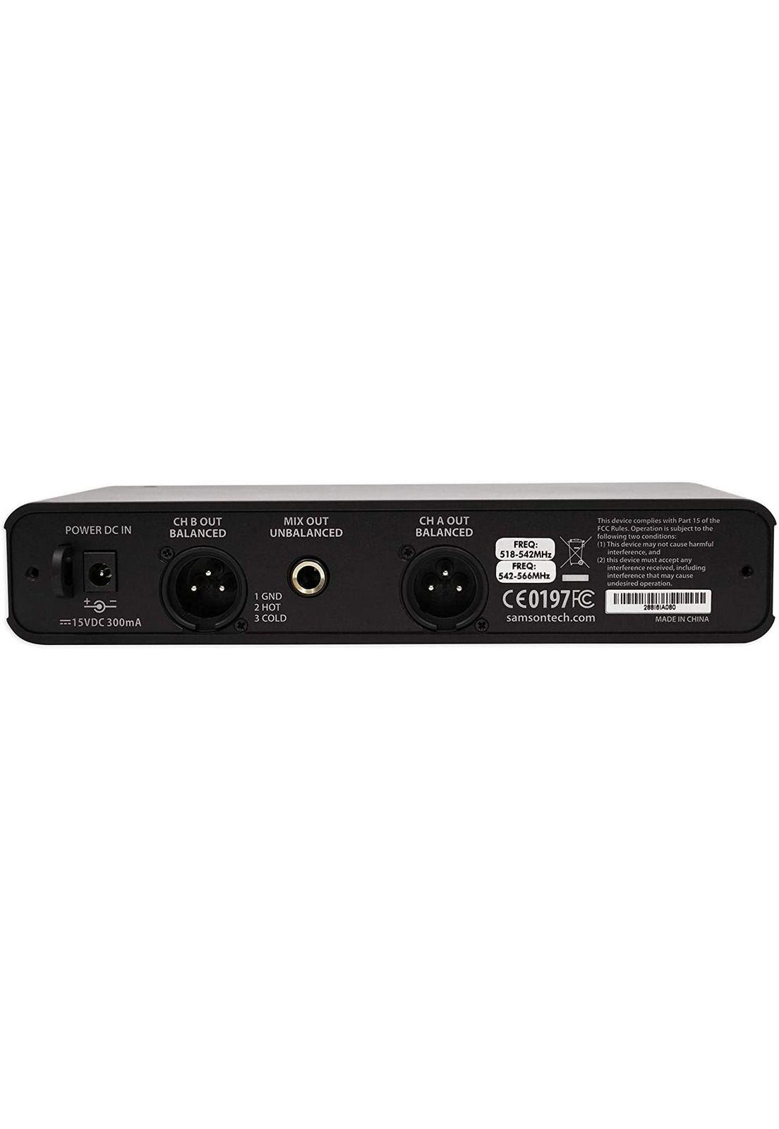 Sistema micrófono inalámbrico de mano doble Samson CR288-2