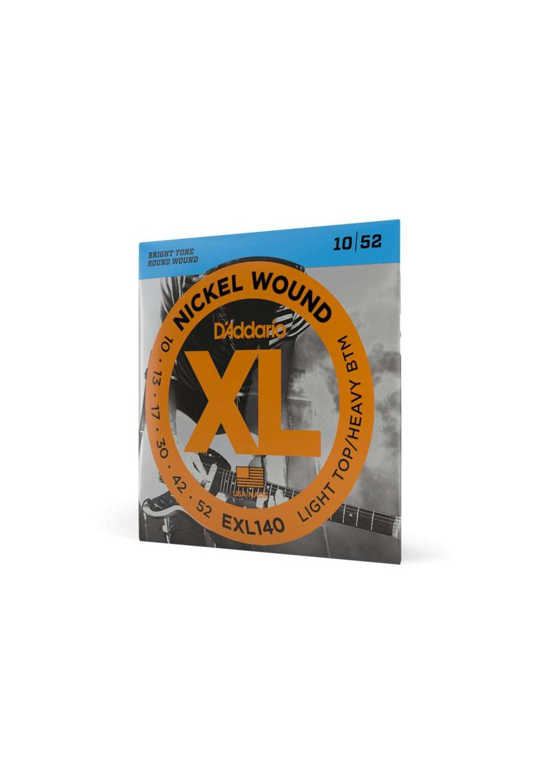 Cuerdas para guitarra eléctrica Daddario 10-52 EXL140-3