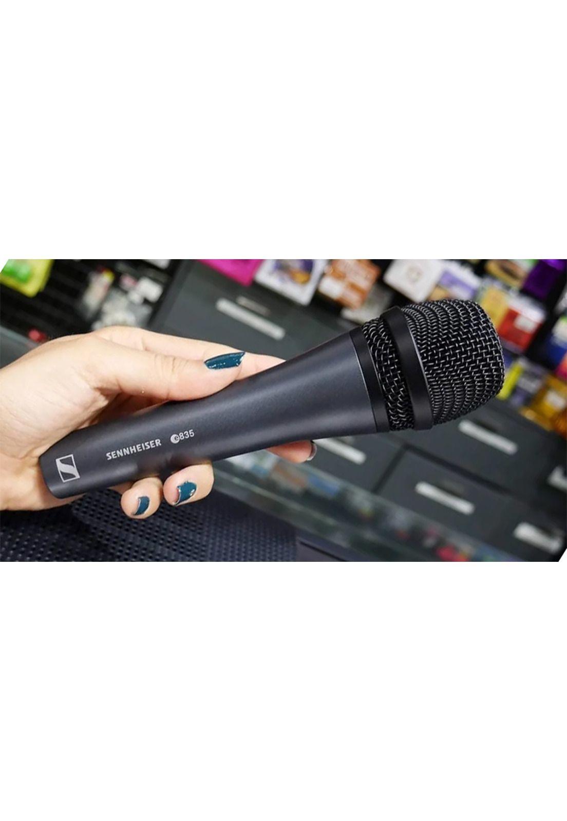 Pack de 3 micrófonos Dinámicos Sennheiser e835 Cardioide-4