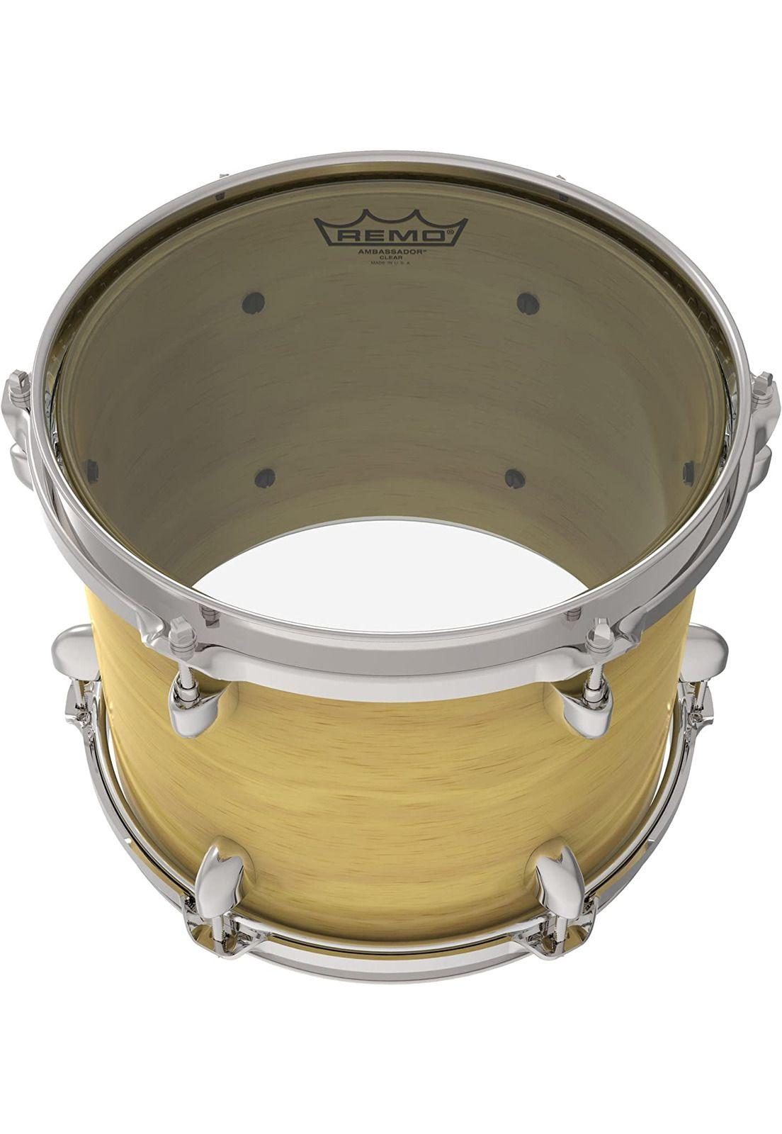 Parche de tom 10 Remo BA031000 serie ambassador clear-2