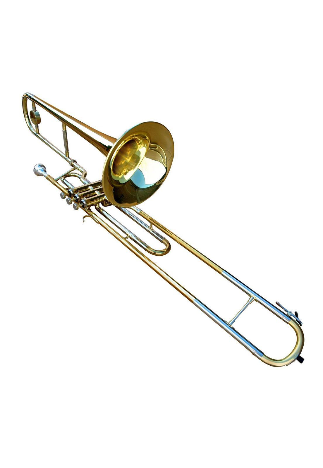 Trombón Baldassare 6424L dorado a pistón-0