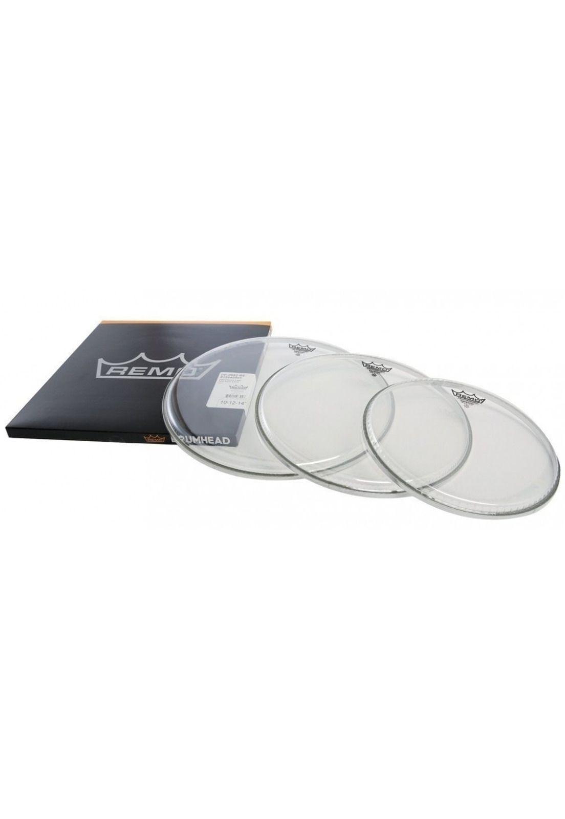 Set de parches Remo 10, 12, 14 " Emperor Clear PP-0982-BE-2