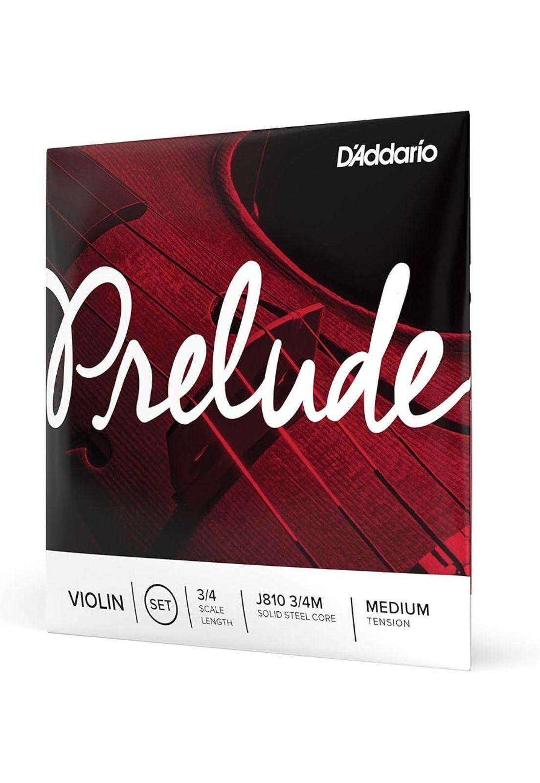 Set de cuerdas para violín Daddario J810 3/4M 3/4 medium-2