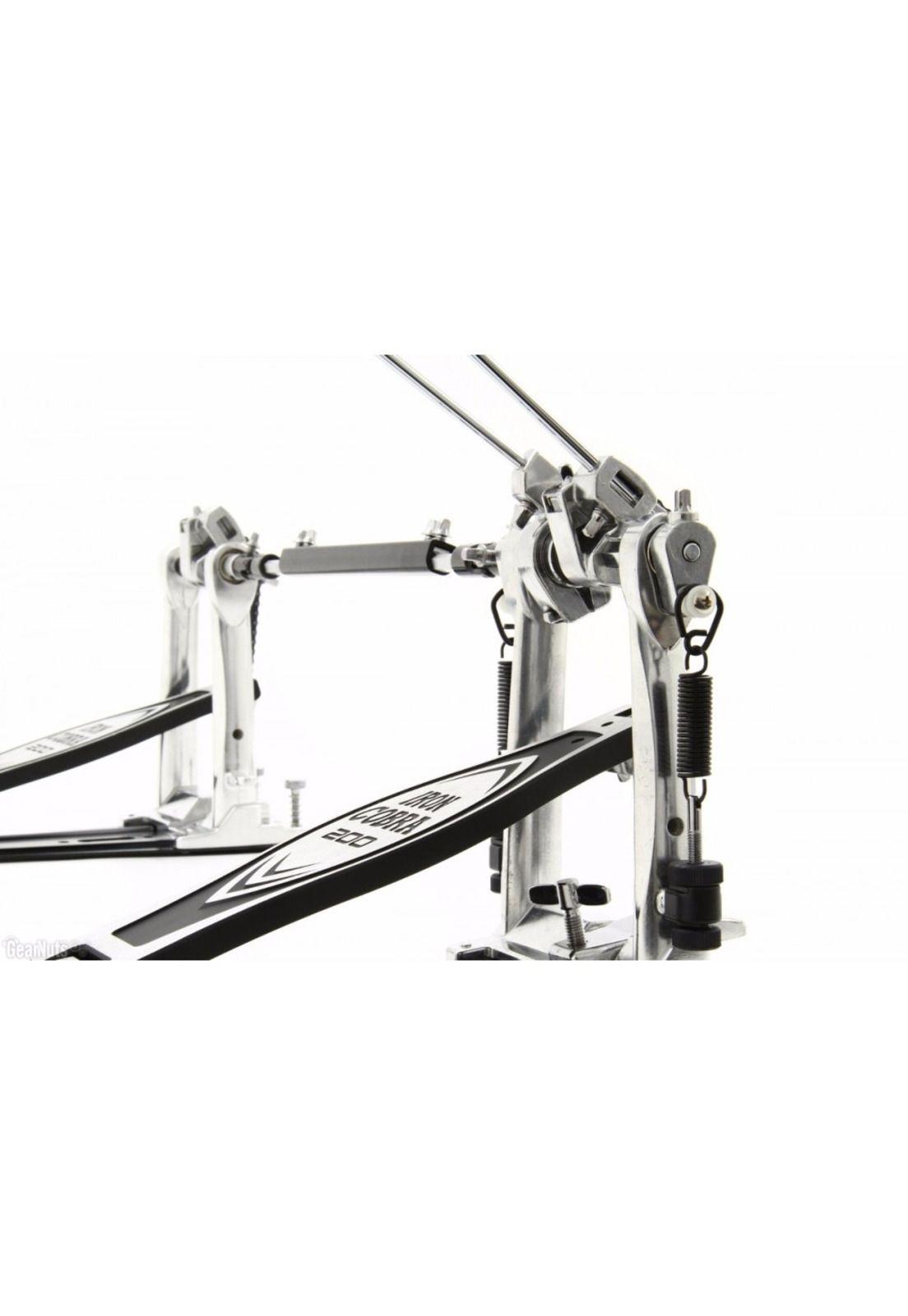Pedal de bombo doble Tama HP200PTW Iron Cobra sin case-3