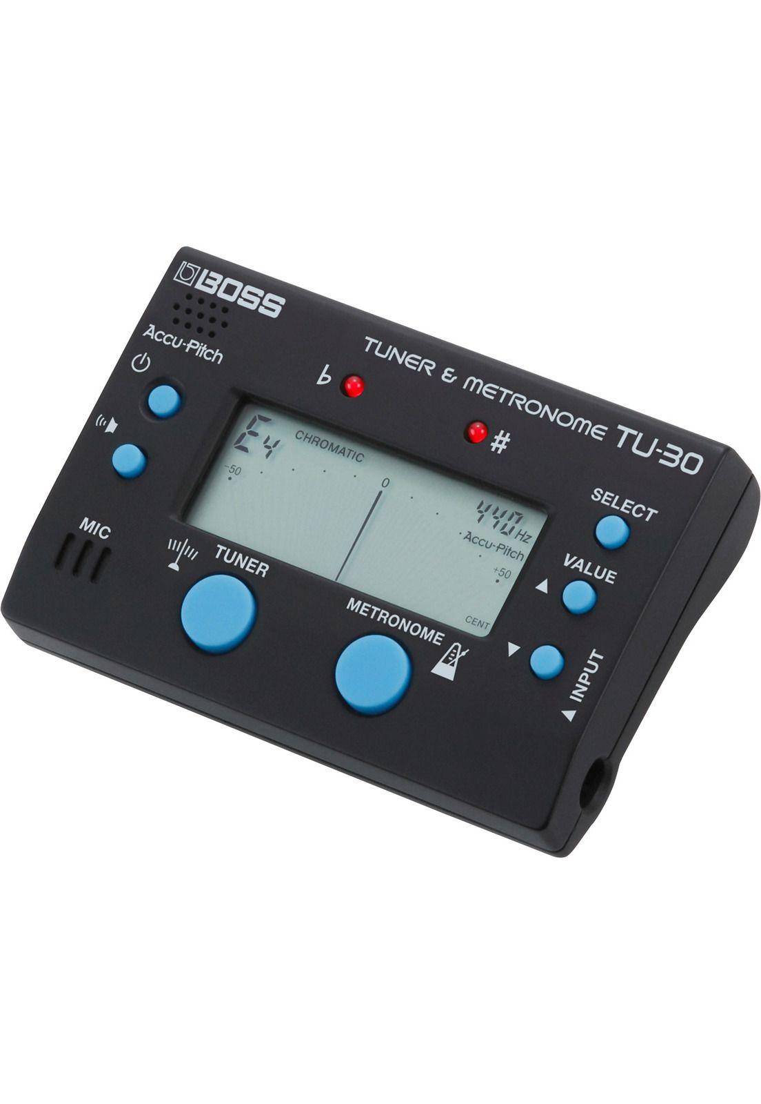 Afinador cromático / metrónomo Boss TU-30-2