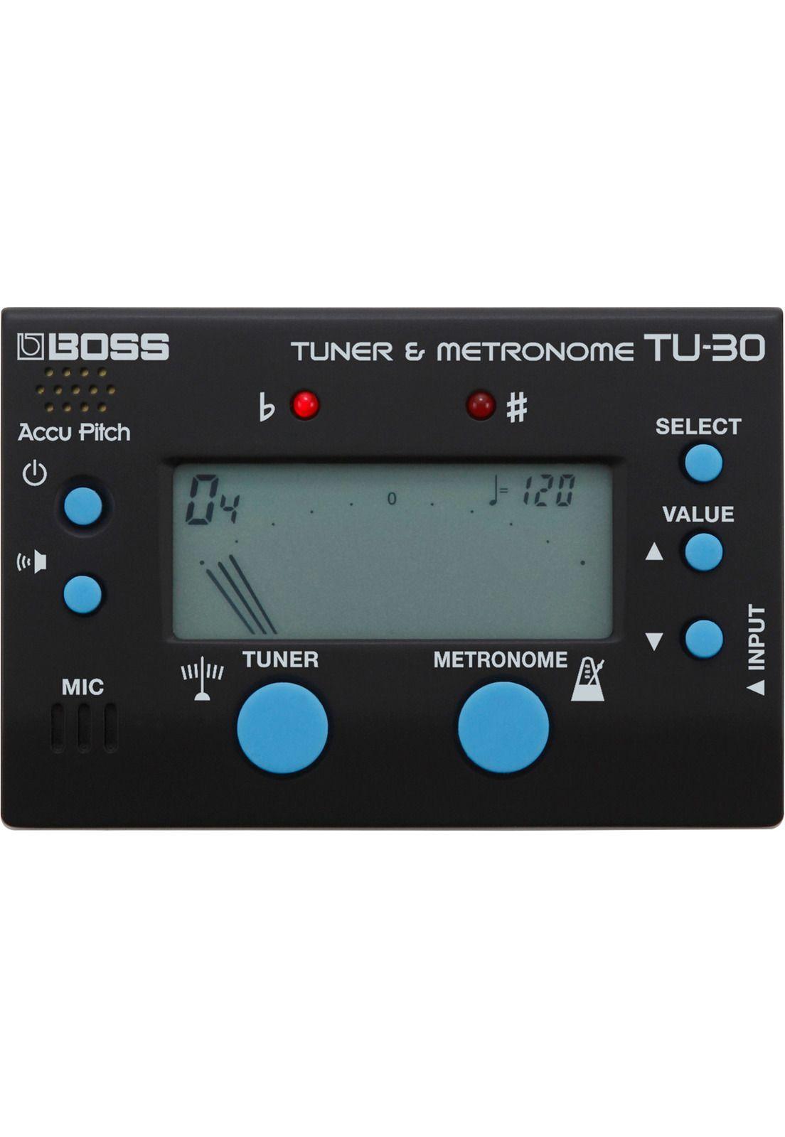 Afinador cromático / metrónomo Boss TU-30-3