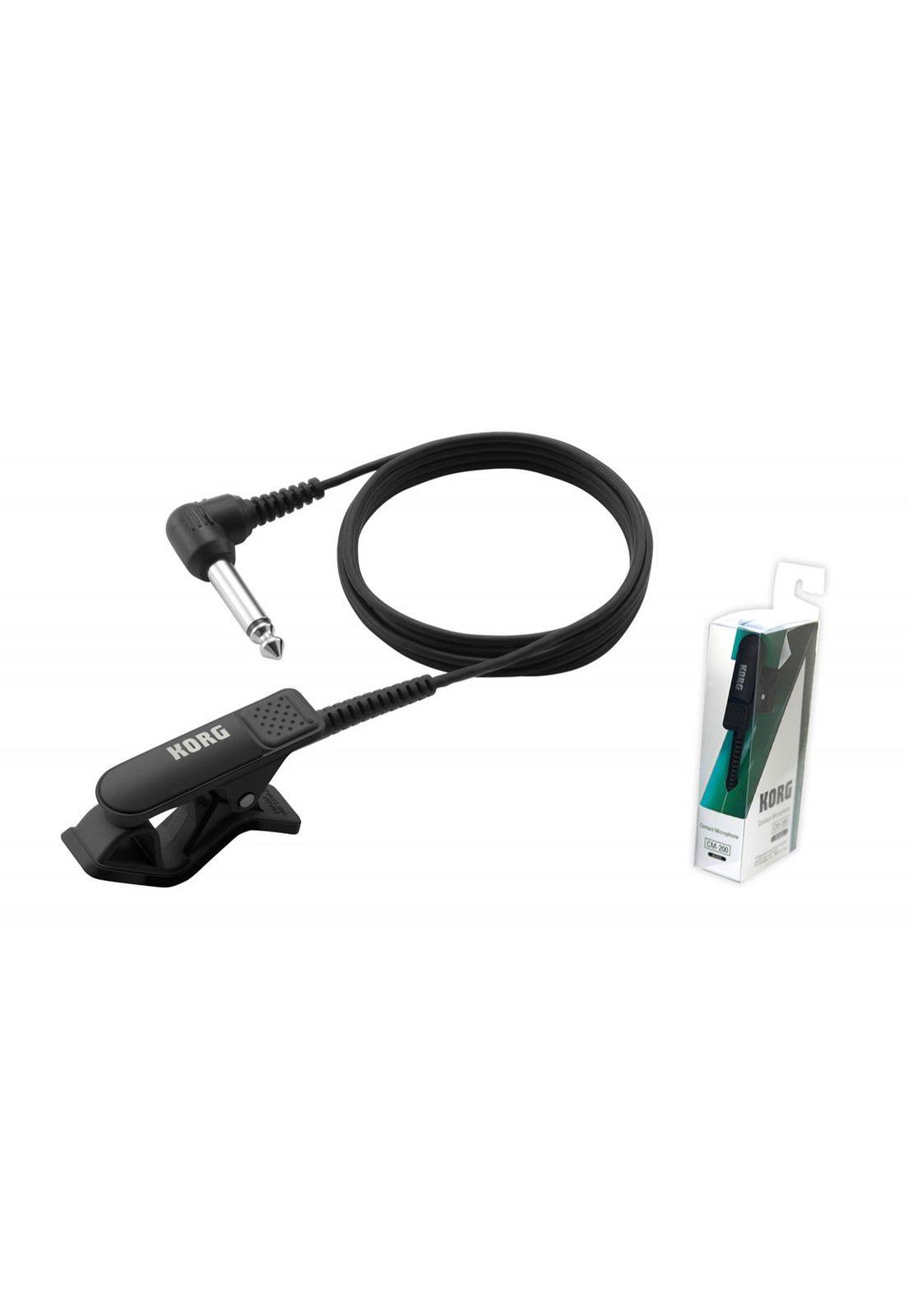 Micrófono de contacto Korg CM-300 con Pinza para Afinadores-2