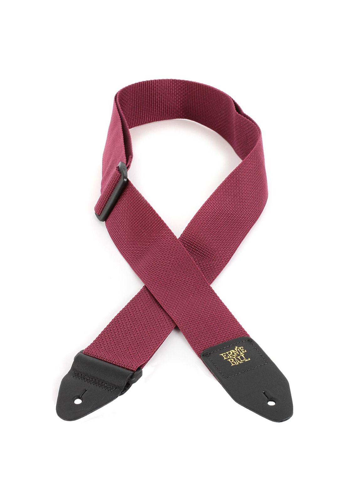Correa Ernie Ball P04047 Polypro Strap Burg-0