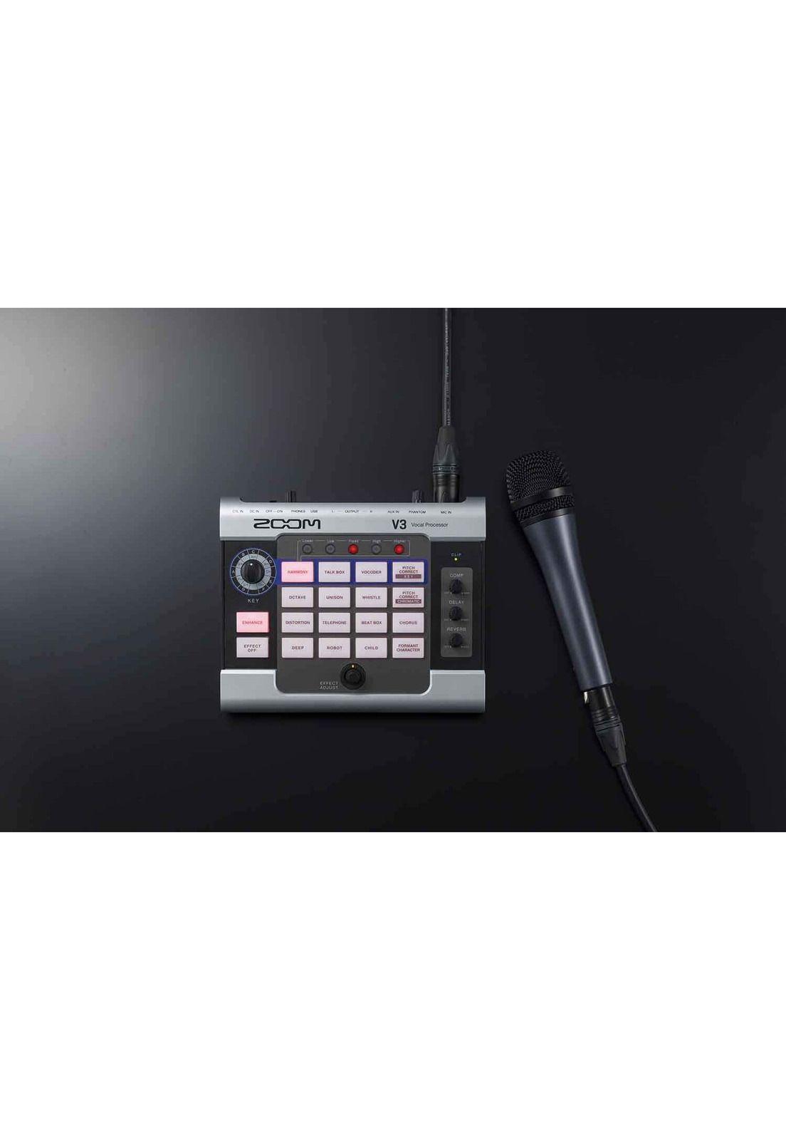 Procesador de Efecto Vocal Zoom V3-3