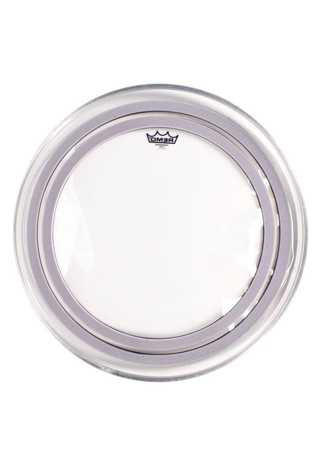 Parche Powersonic Clear Remo PW132200 22 pulgadas-2