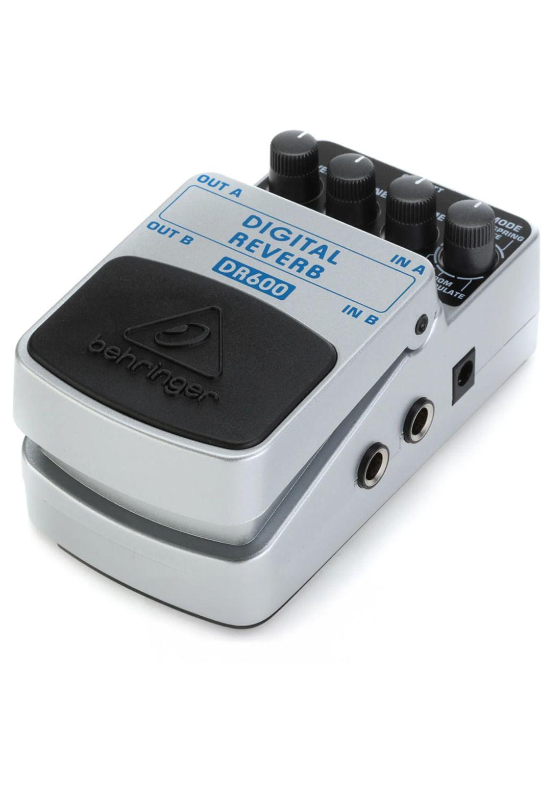 Pedal Efecto Reverb Behringer DR600 - Stereo Reverb 24 bits-5