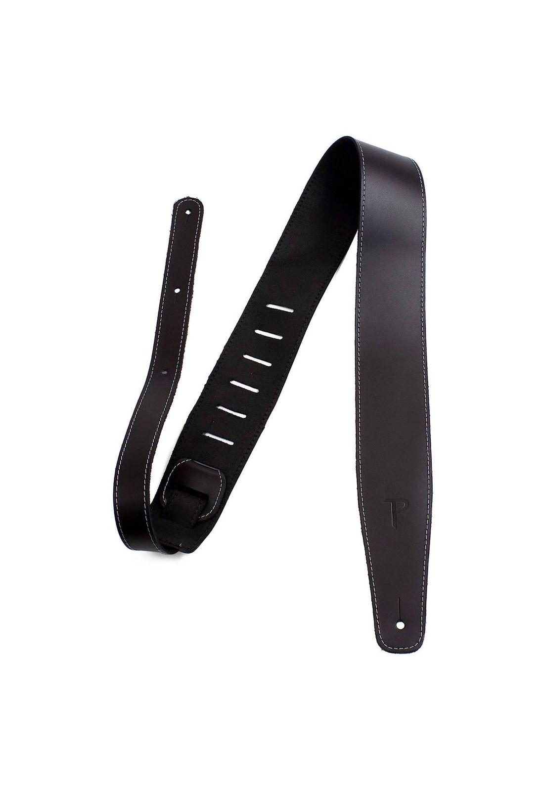 Correa Cuero para guitarra Perri's Leathers SP25S-7048 Negra-0