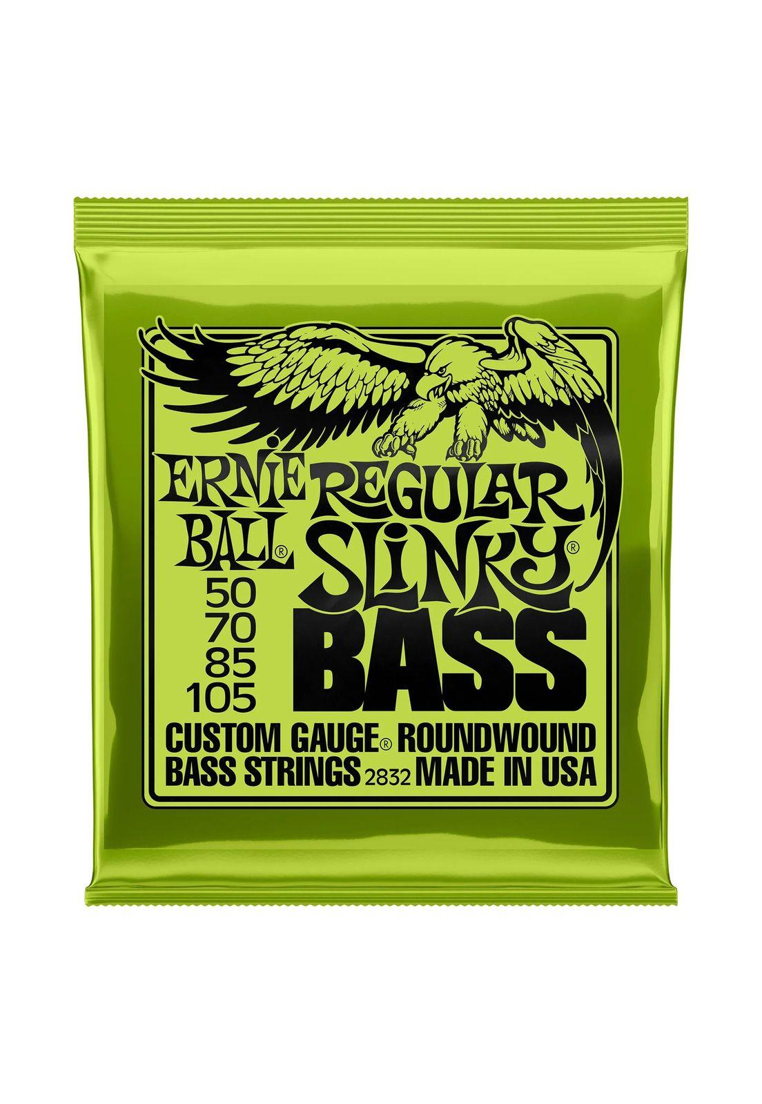 Cuerdas bajo Ernie Ball 2832 BASS REGULAR SLINKY-0