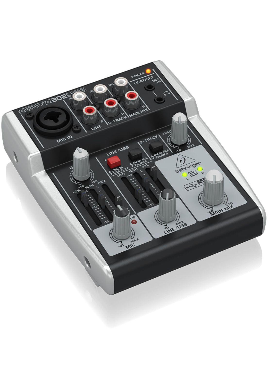 Mixer Análogo Behringer XENYX 302USB-4