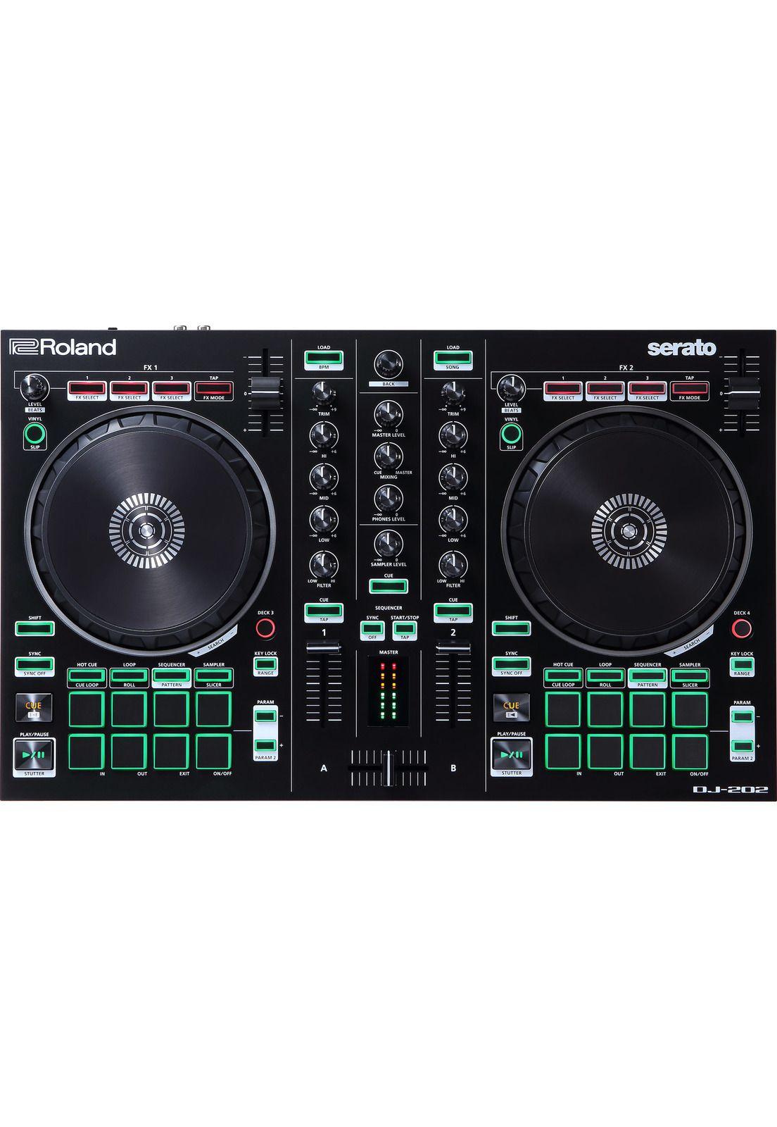 Controlador DJ Roland DJ-202-0