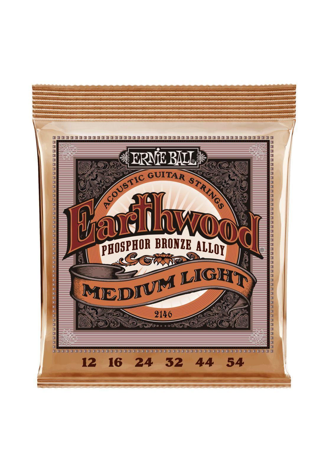 Cuerdas acústicas Ernie Ball Phosphor Bronze 12-54 P02146-0