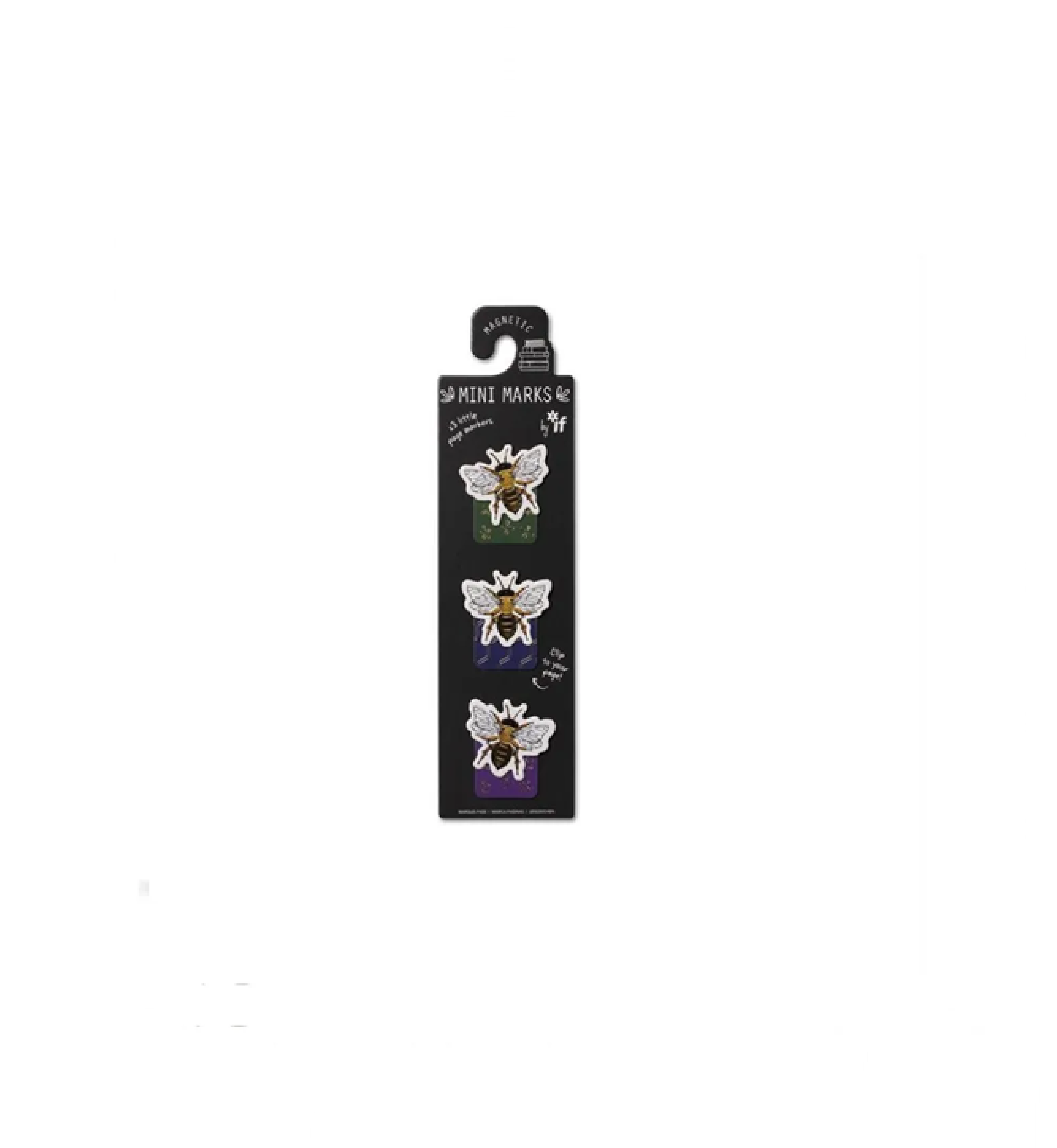 MINI MARCAPAGINAS MAGNETICOS MODELO ABEJAS-1