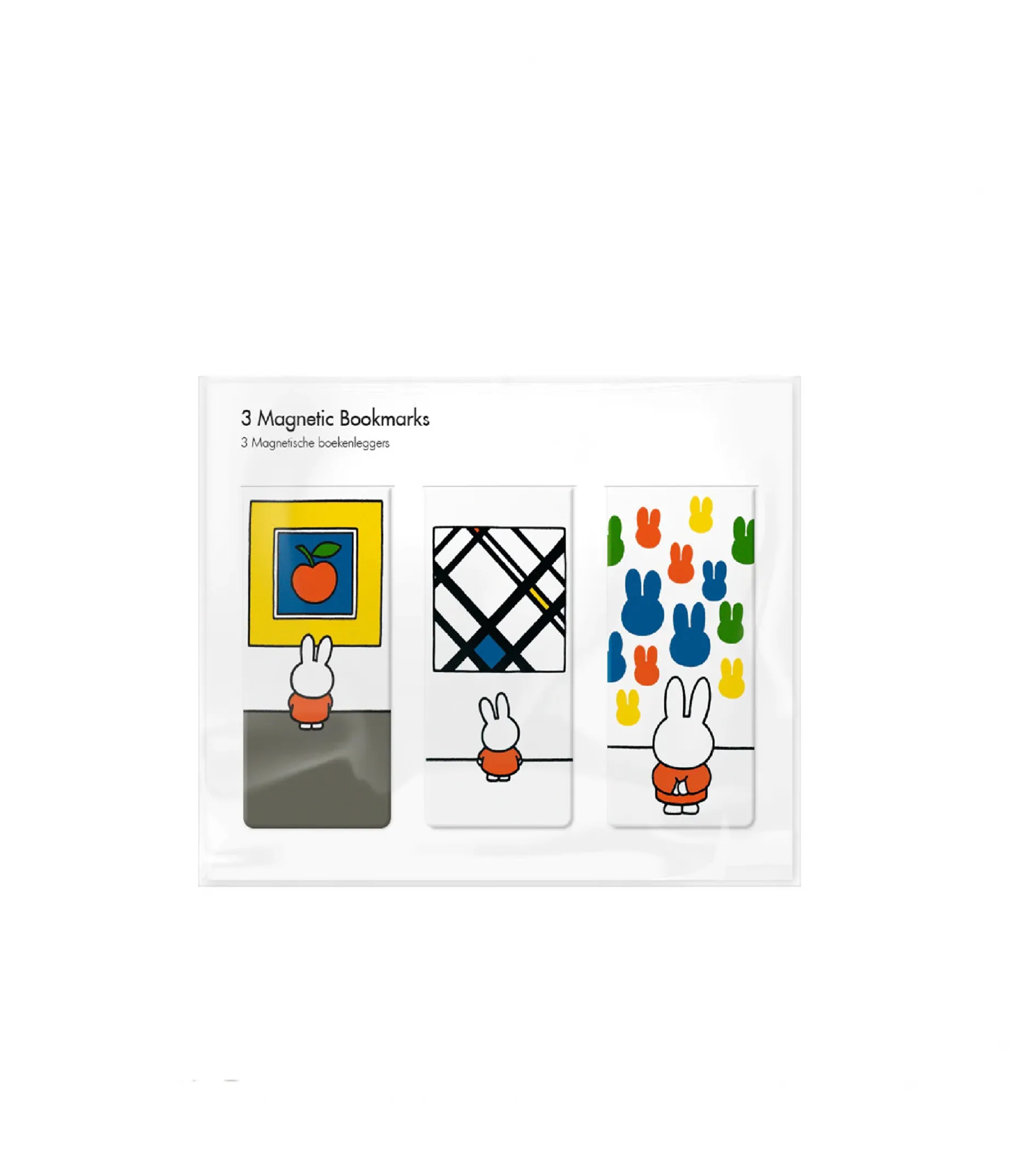 SET 3 MARCAPAGINAS MAGNETICOS MIFFY - 1 UNIDADES-1