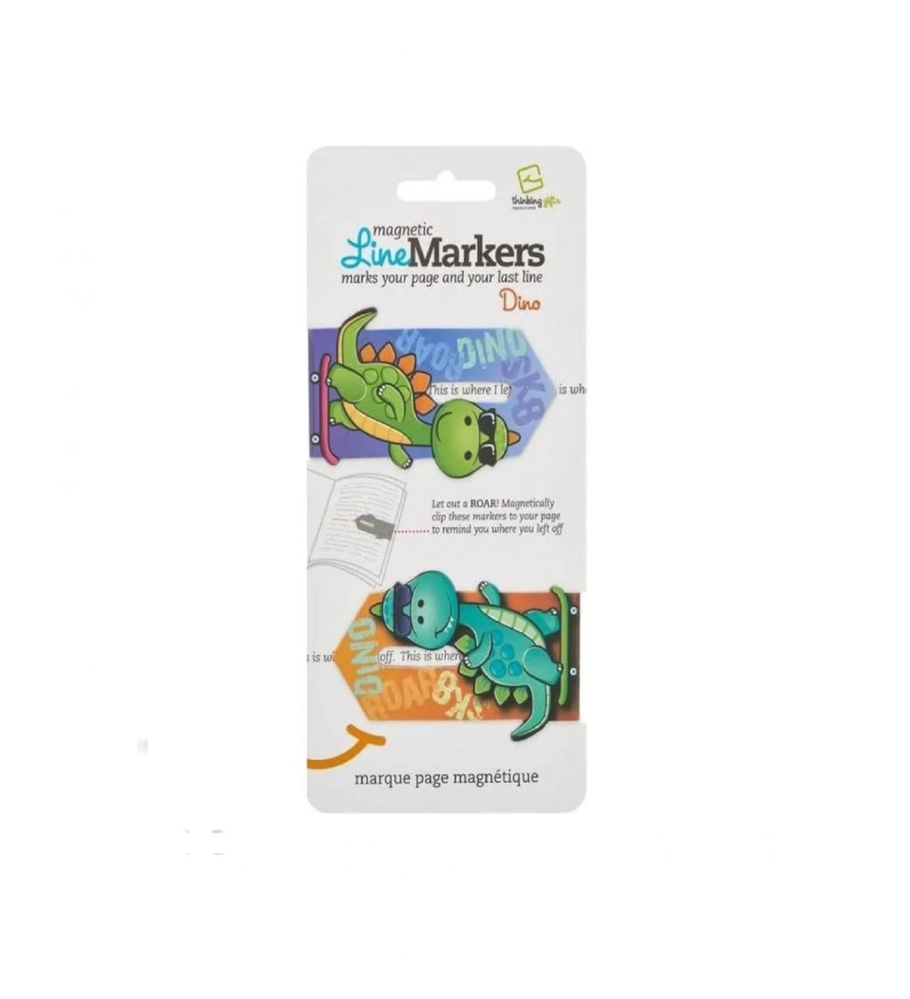 MARCAPAGINAS LINEMARKERS DINOSAURIOS-0