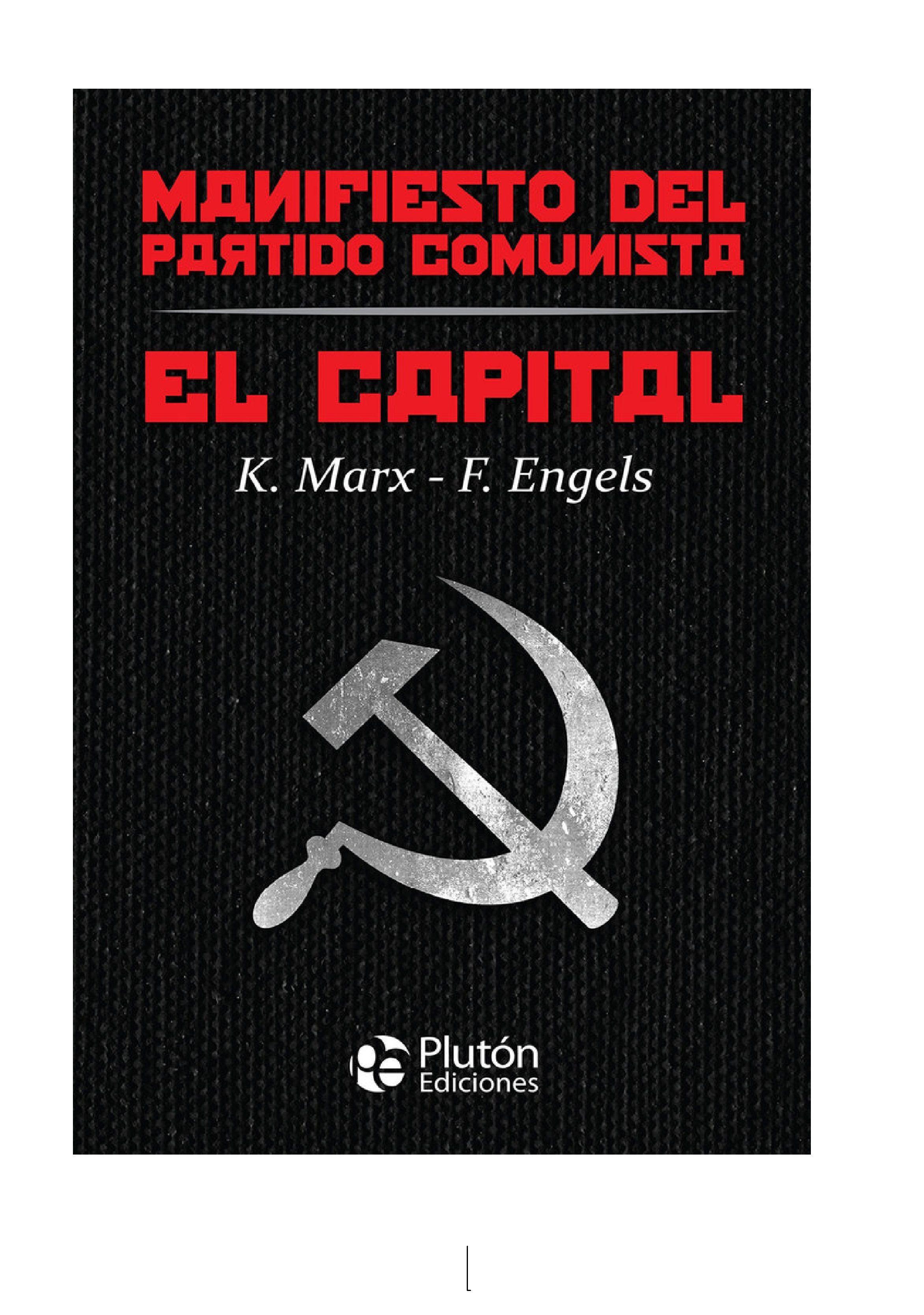 CAPITAL Y MANIFIESTO DEL PARTIDO COMUNISTA,EL-0