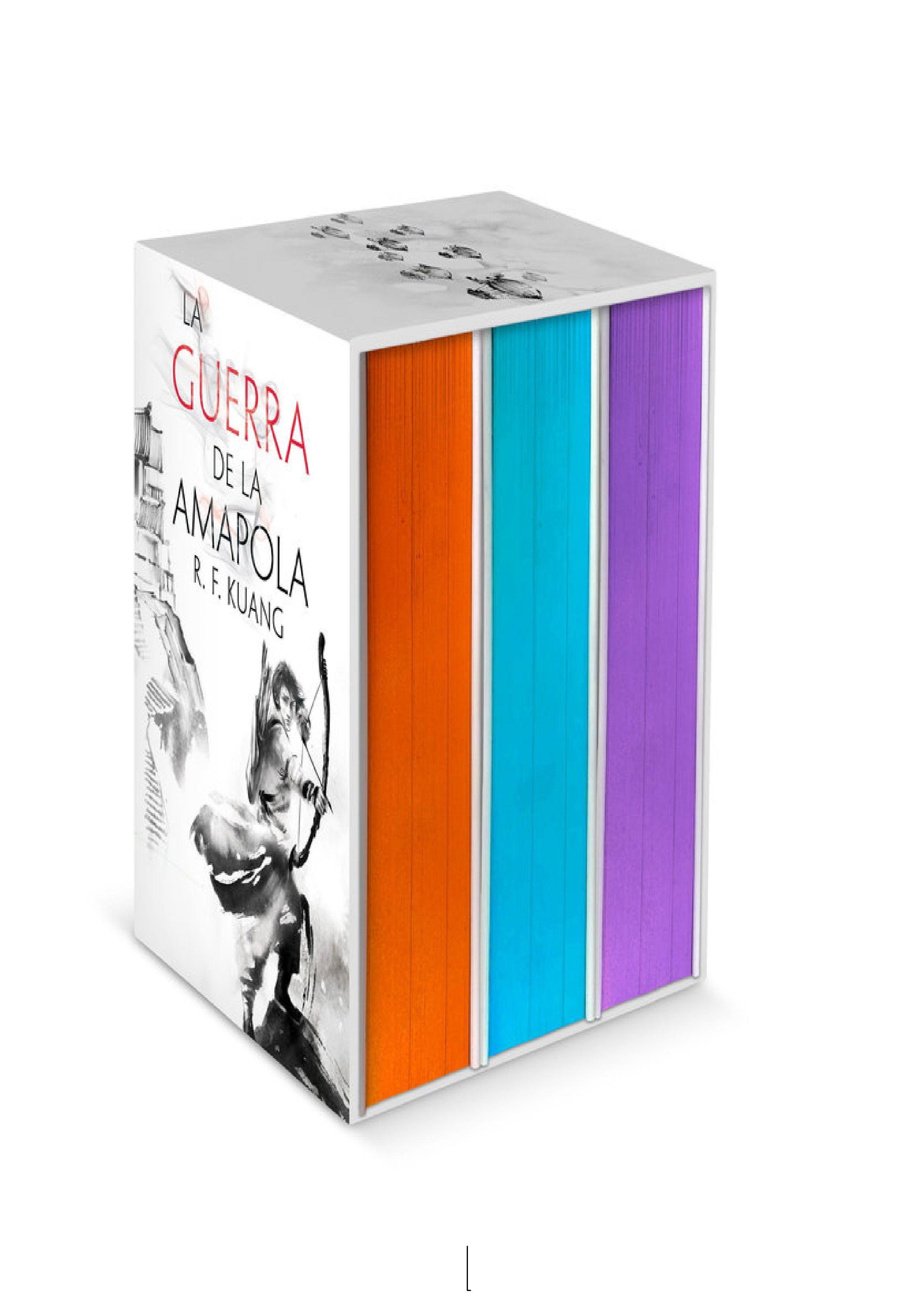 ESTUCHE LA GUERRA DE LA AMAPOLA SAGA COMPLETA-1
