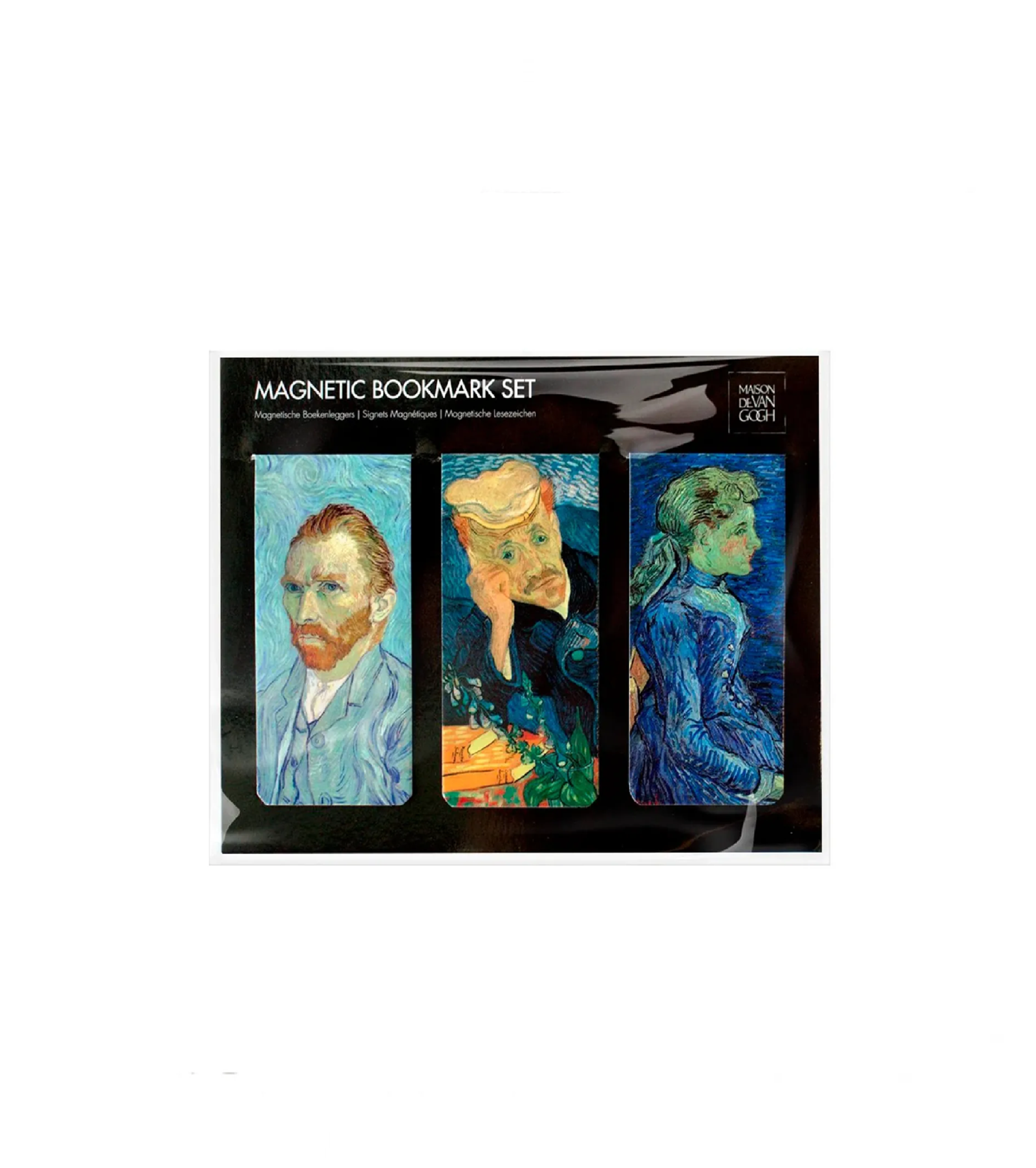 SET 3 MARCAPAGINAS MAGNETICOS MAISON DE VAN GOGH-1